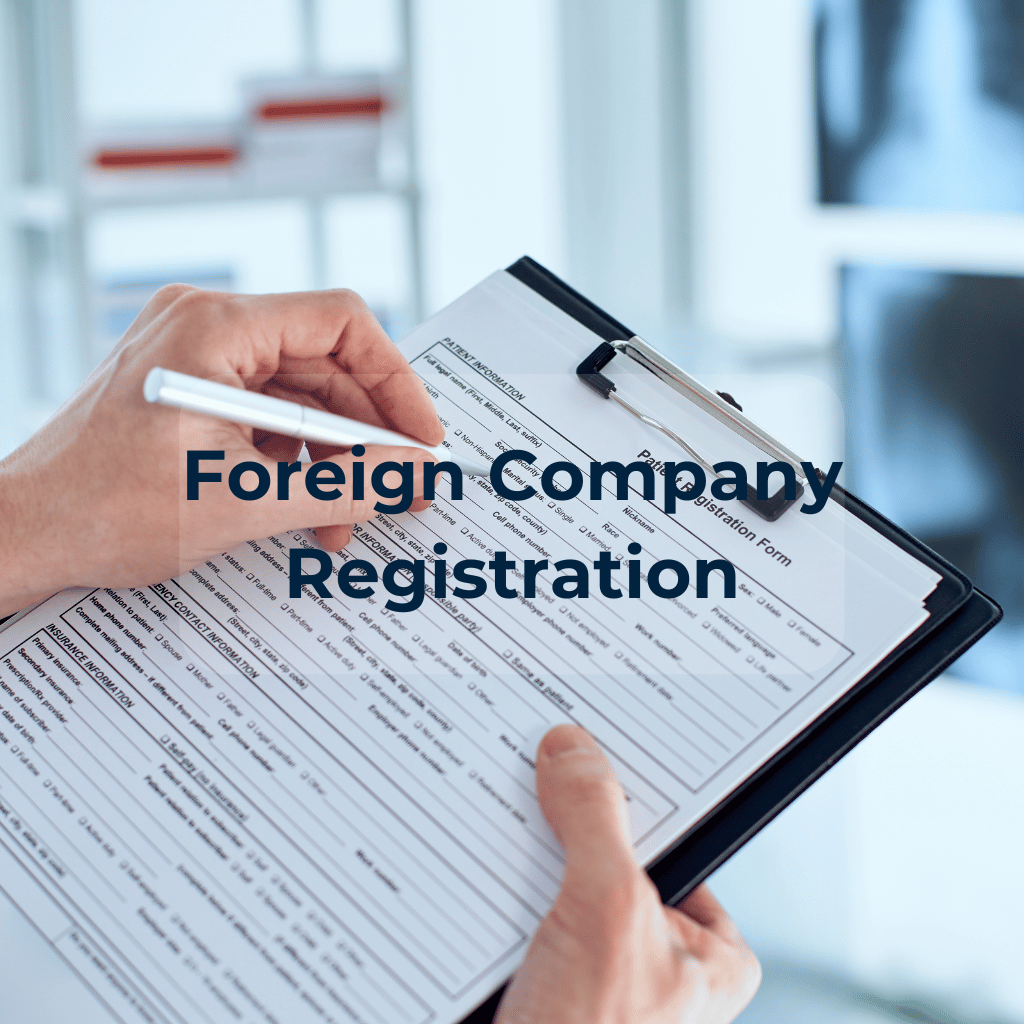 Foreign company registration