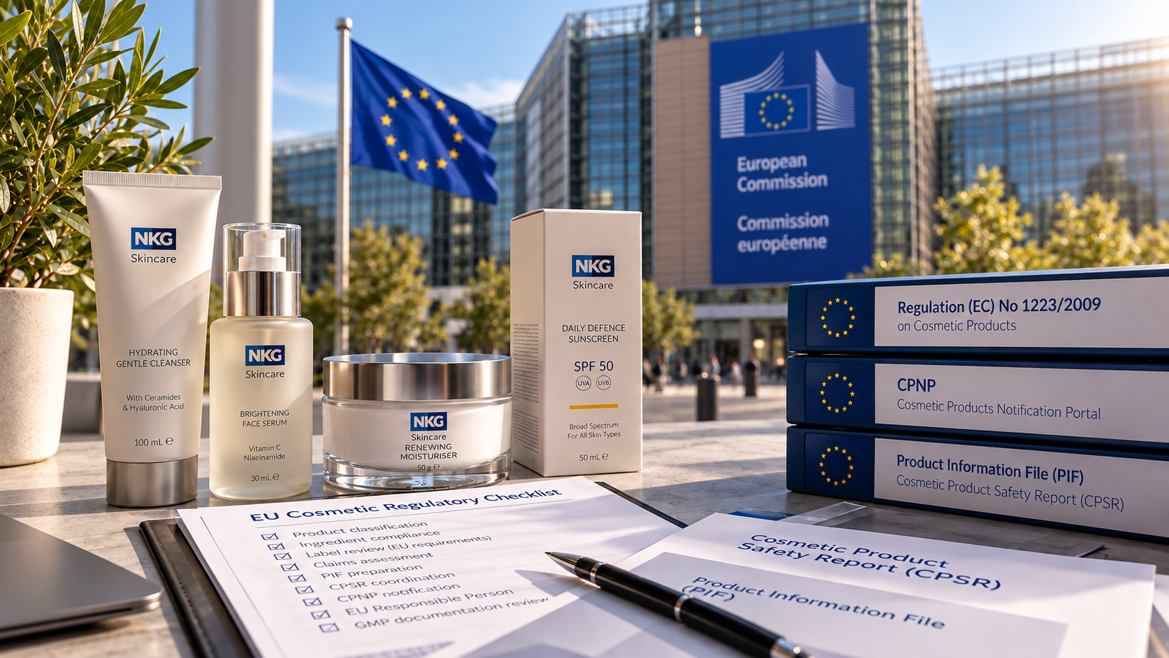 EU cosmetic regulatory compliance
